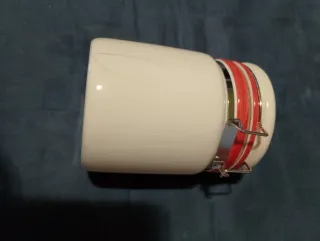 Barattolo ermetico ceramica tulipano