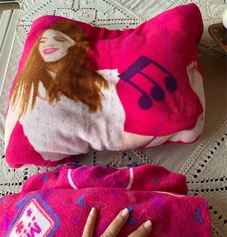 juego de sábanas de invierno polar juvenil Violeta