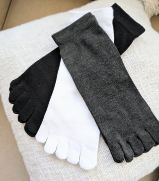 3 Pares Calcetines Dedos Sin Talón T.U.