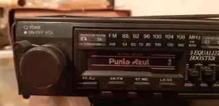 Radio y cassete coche Punto Azul