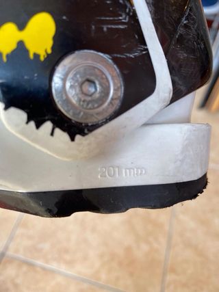 Botas de esquí infantiles 20.1 cm