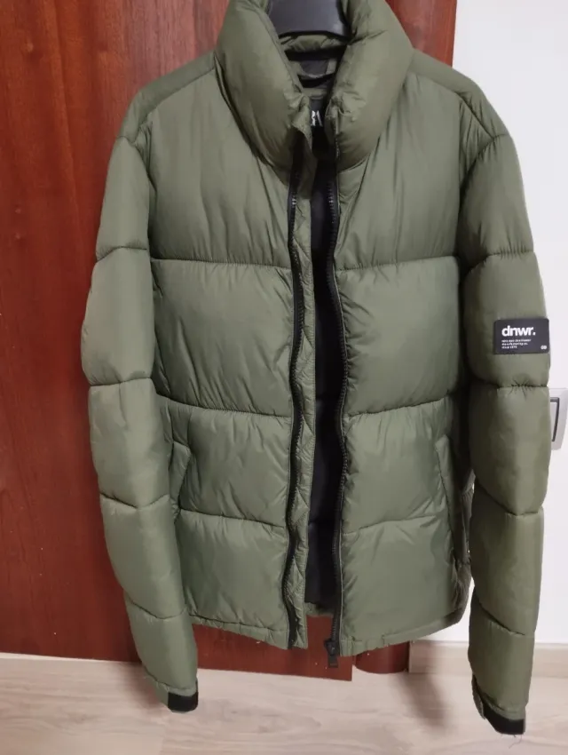Plumífero Zara verde Talla S