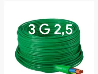 Cable Eléctrico 3G 2,5 140 metros nuevo.