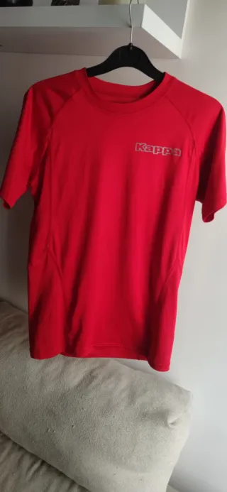 Camiseta Kappa Hombre Roja