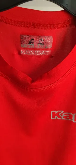 Camiseta Kappa Hombre Roja