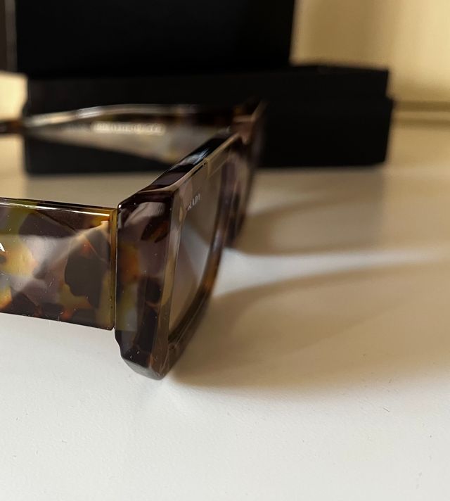 Occhiali da sole da donna marrone multicolore