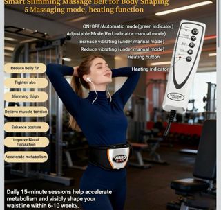 CINTURÓN DE MASAJE ADELGAZANTE VIBRO SHAPE