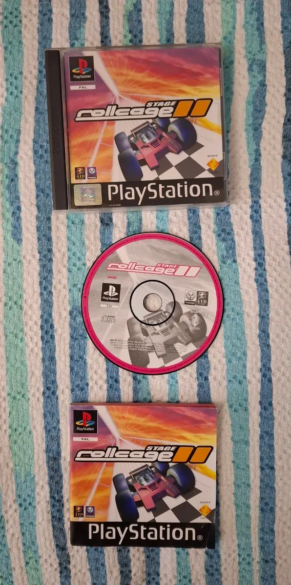 PlayStation Rollcage Stage 2 - PS1 boxato completo