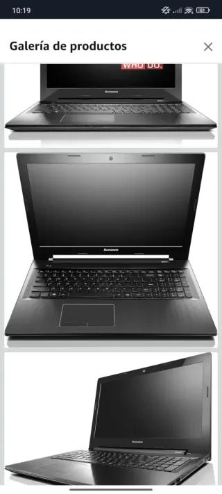 Lenovo Z50-70 Portátil Negro