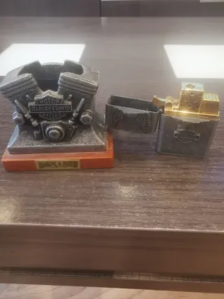 Mechero Harley Davidson Diseño Motor Águila