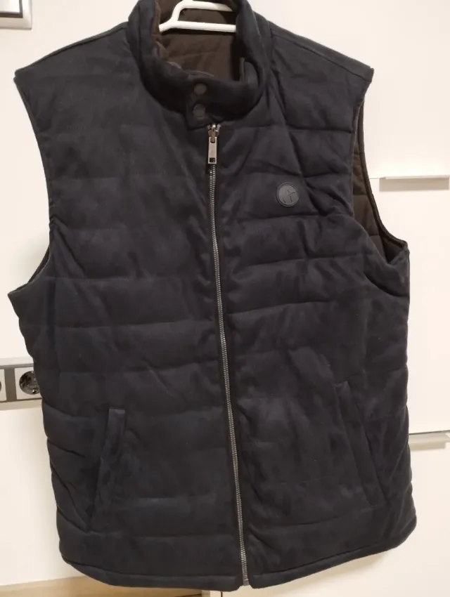 Chaleco reversible acolchado talla M