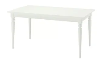 Mesa Comedor Extensible Blanca IKEA