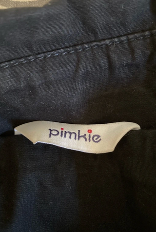 Gabardina corta negra