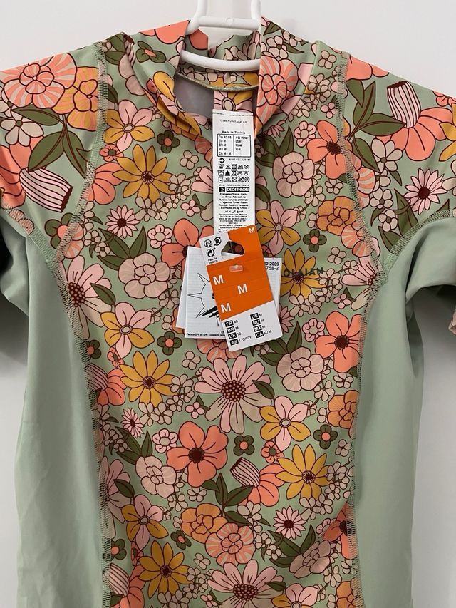 Camiseta licra floral M