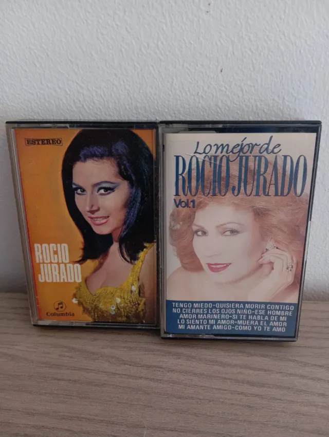 2 Cassettes Rocío Jurado Lo Mejor de Vol.1