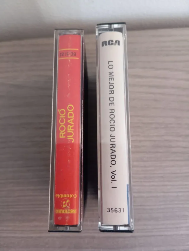 2 Cassettes Rocío Jurado Lo Mejor de Vol.1
