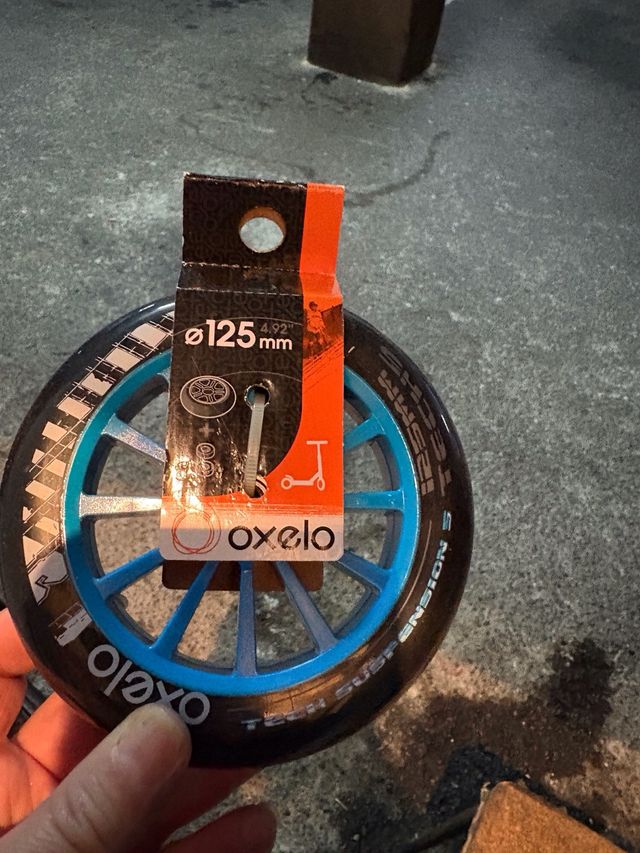 Rueda Oxelo 125 mm patinete - Nueva