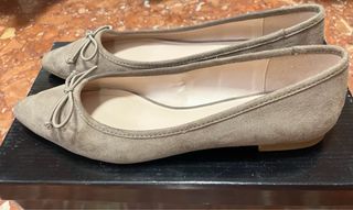 Zapatos planos Mango beige talla 38
