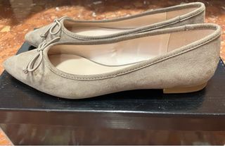 Zapatos planos Mango beige talla 38