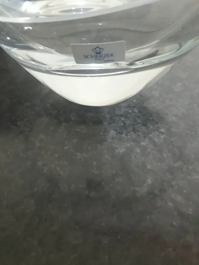 Ciotola in cristallo Scherzer con scatola