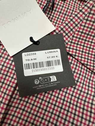 Camisa Cuadros Lumina