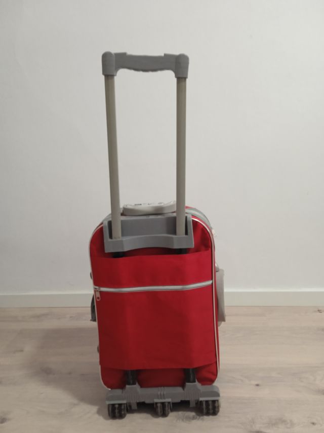 Maleta extensible con ruedas