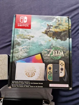 Switch oled ed. Zelda THEARTS OF THE KINGDOM