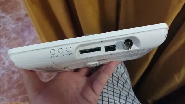 TV-Monitor Portátil Vieta Blanco