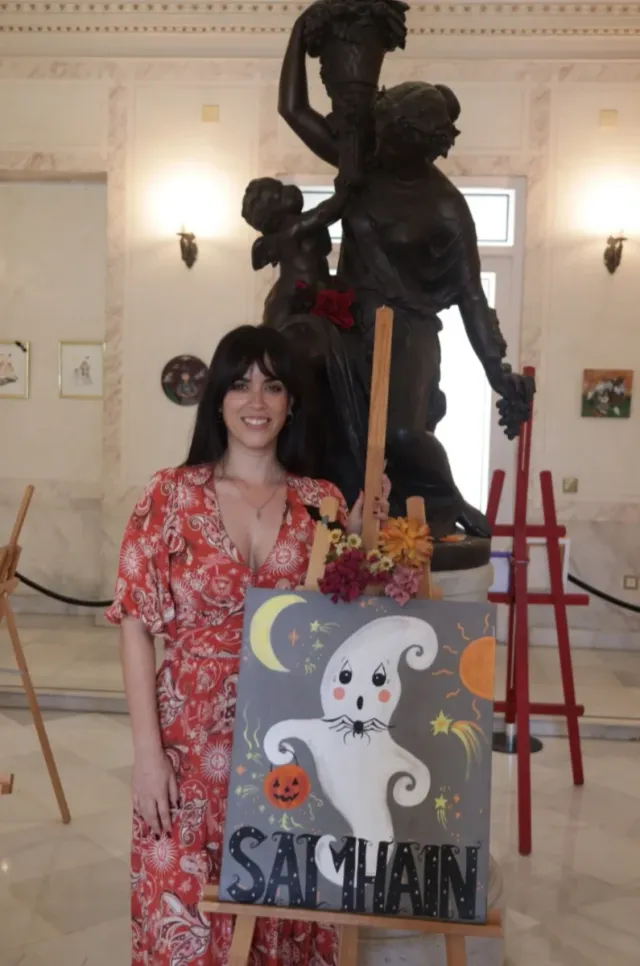 Cuadro Samhain Lucía Suárez Momo