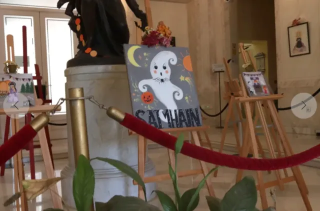 Cuadro Samhain Lucía Suárez Momo