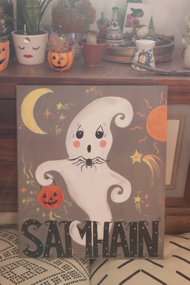 Cuadro Samhain Lucía Suárez Momo