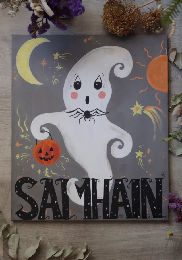 Cuadro Samhain Lucía Suárez Momo
