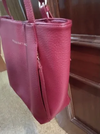 Bolso de hombro rojo Paco Martinez