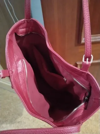 Bolso de hombro rojo Paco Martinez