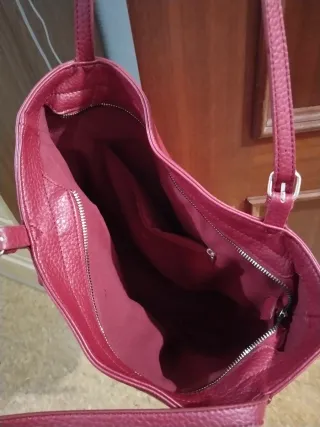 Bolso de hombro rojo Paco Martinez