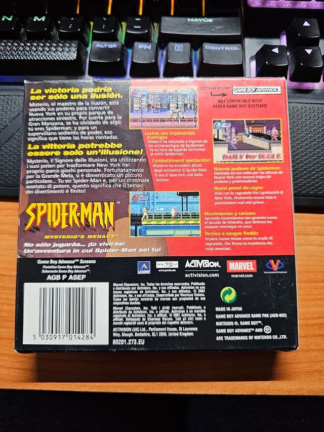 Spider-Man Mysterio's Menace GBA