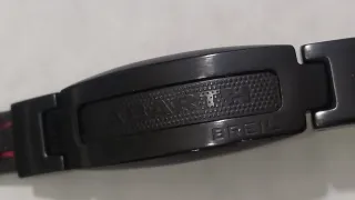 Bracciale Uomo Abarth Breil Nero Rosso