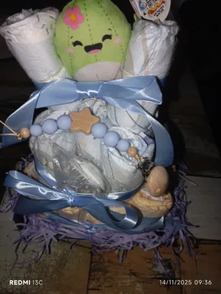 Cesta para recién nacido (ideal para regalo