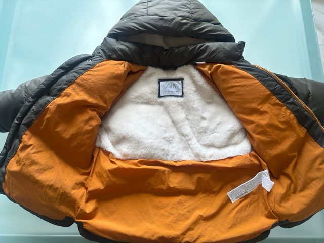 Abrigo Zara niño forro 98