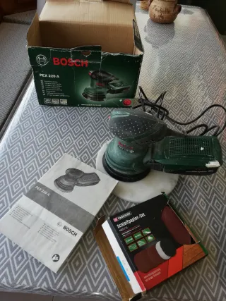 Lijadora Orbital Bosch PEX 220 A
