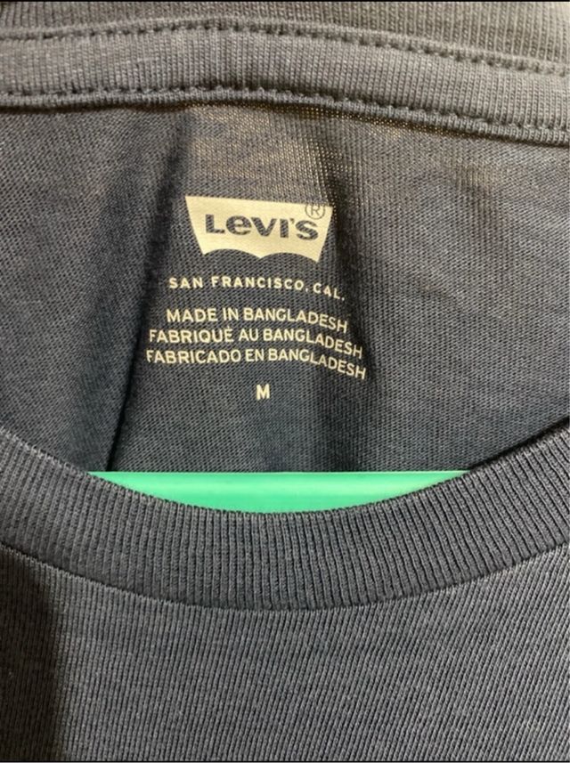 Maglietta blu da uomo