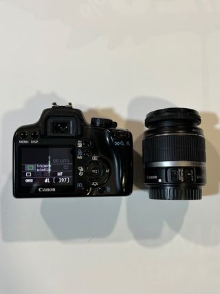 Cámara Canon EOS 1000D con Kit Accesorios