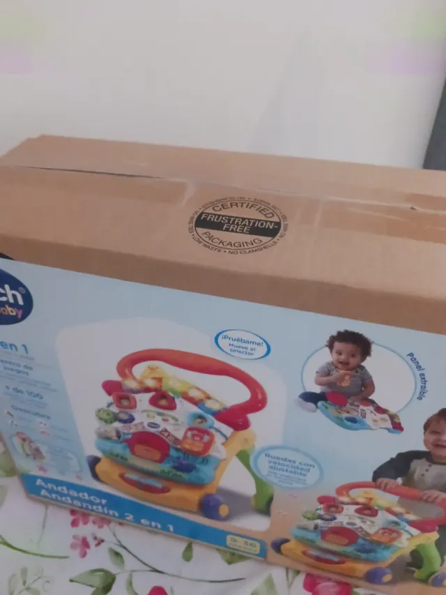 Andador Centro de Juegos Vtech 2 en 1 sin estrenar