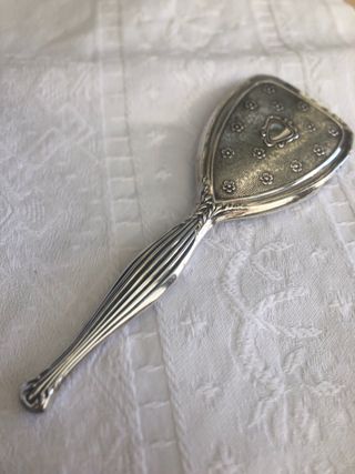 Specchio a mano vintage Argento 800