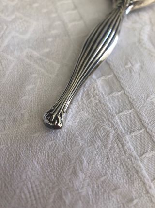 Specchio a mano vintage Argento 800