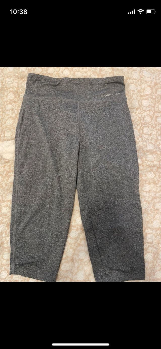 Leggings deportivas SPORT FITNESS grises