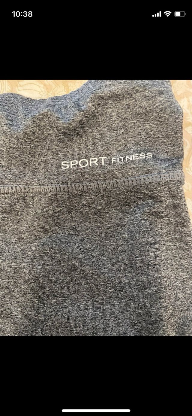 Leggings deportivas SPORT FITNESS grises