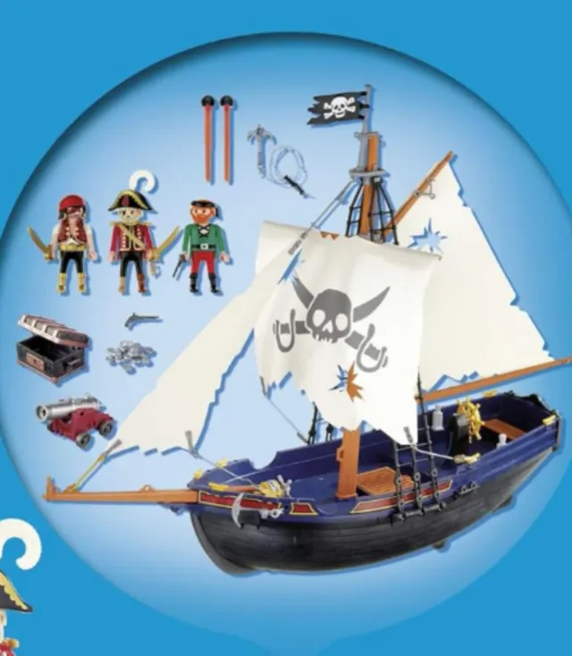 Playmobil Barco Pirata Corsario
