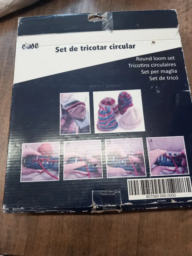 Set Telar Circular Tricotar 4 Medidas