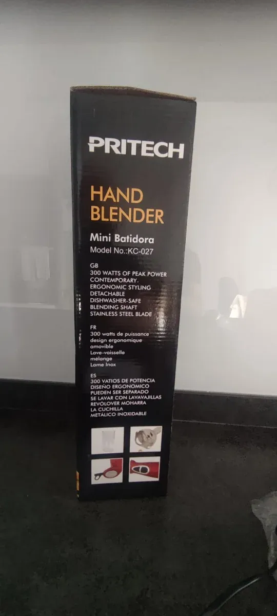 Batidora de mano PRITECH KC-027 Roja